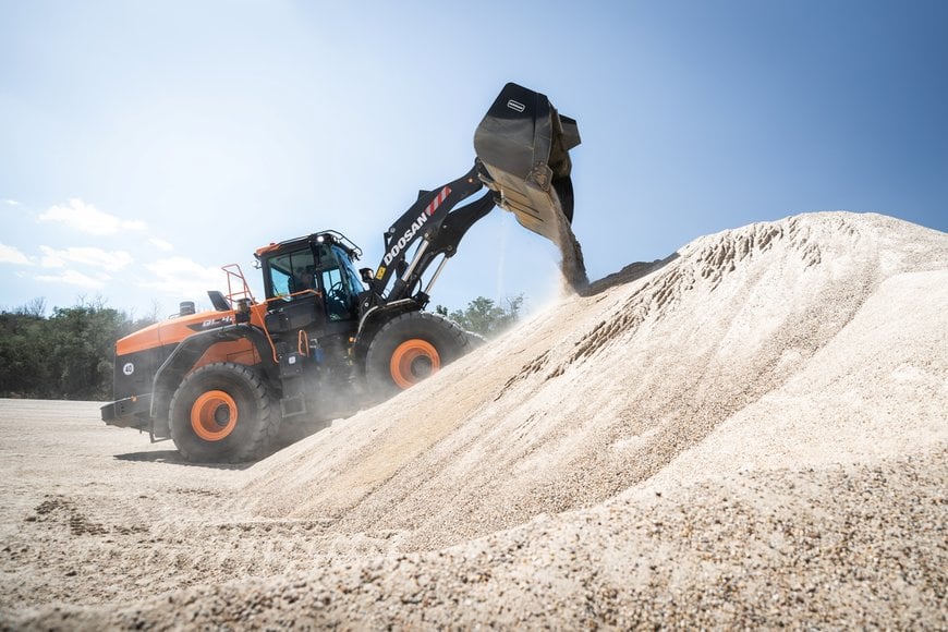 Doosan Launches New DL420CVT-7 Wheel Loader